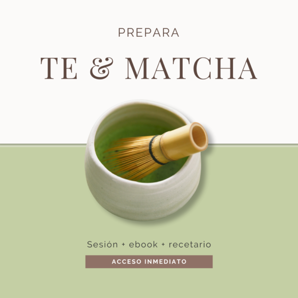 Aprende Té Verde y Matcha