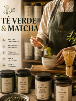 Aprende Té Verde y Matcha