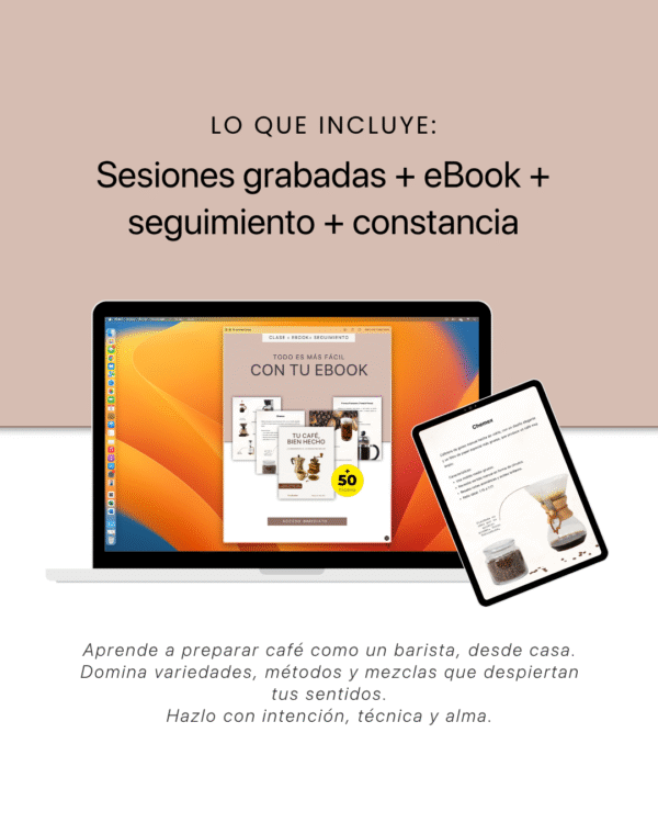 Aprende Café y Barismo en Casa