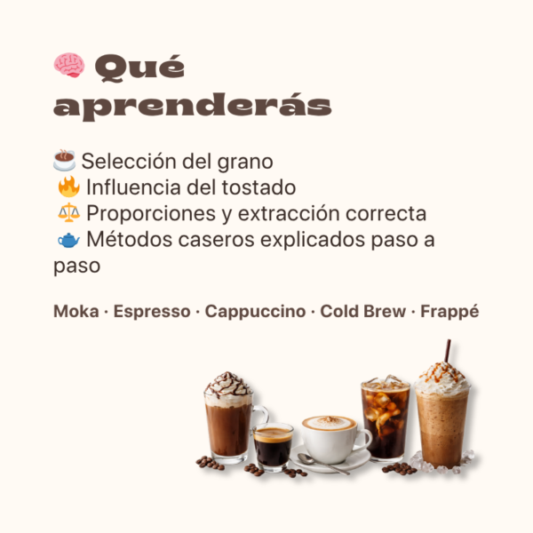 Aprende Café y Barismo en Casa