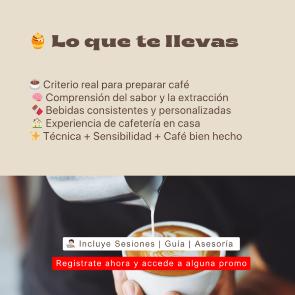 Aprende Café y Barismo en Casa
