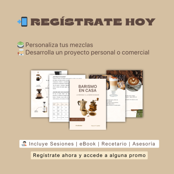 Aprende Café y Barismo en Casa