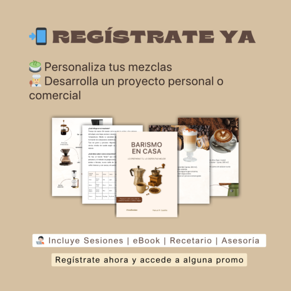 Aprende Café y Barismo en Casa