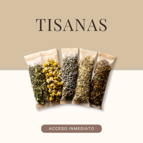Aprende Tisanas Herbales, Florales y Frutales