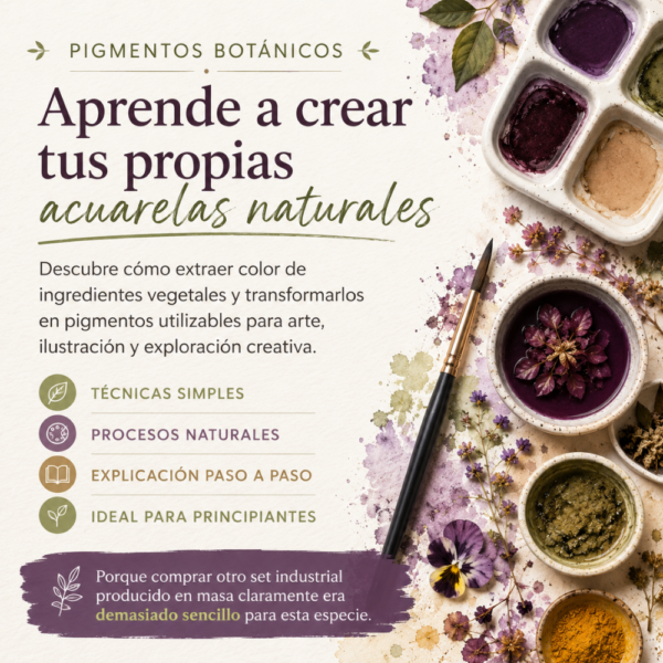 Pigmentos Botánicos: El Arte de Crear Acuarelas Naturales