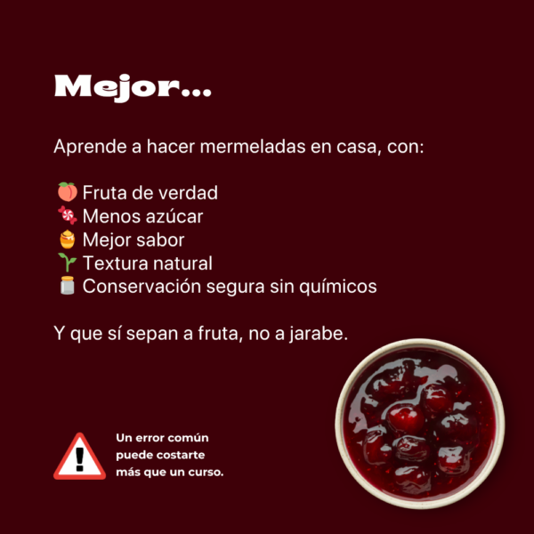 Haz Mermeladas Artesanales: Fruta de Verdad, Sin Conservadores