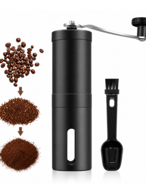 Molino manual de café con fresa cerámica — Ajustable