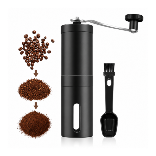 Molino manual de café con fresa cerámica — Ajustable