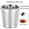 118 Infusor de acero inoxidable de malla ultrafina