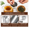 119 Infusor de acero inoxidable de malla ultrafina