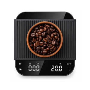 Báscula ULTREAN para café — 0.1 g a 3 kg con temporizador