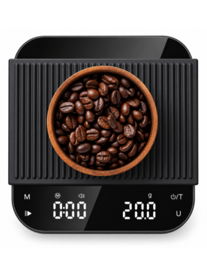 Báscula ULTREAN para café — 0.1 g a 3 kg con temporizador