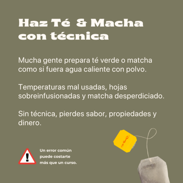 Experiencia Té Verde & Matcha