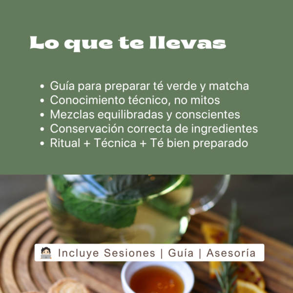 Experiencia Té Verde & Matcha