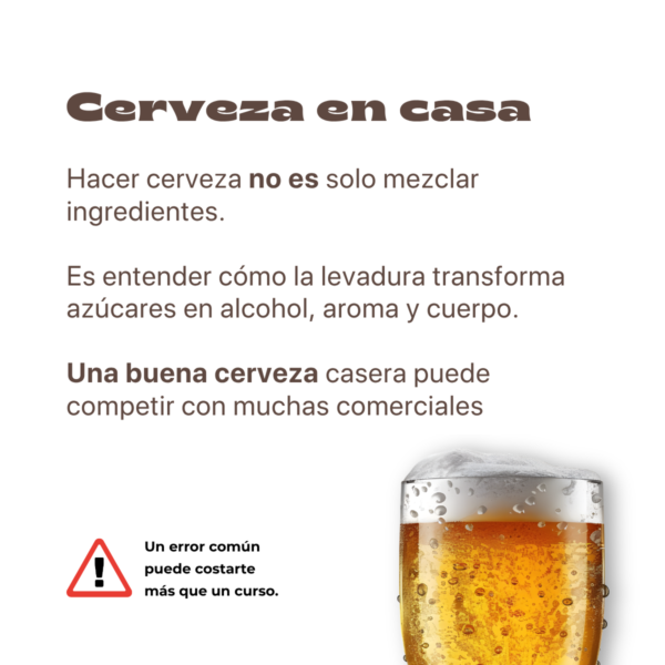 Haz tu propia chela artesanal