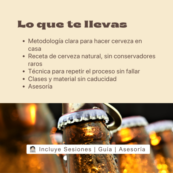 Haz tu propia chela artesanal