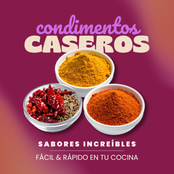 Crea tus propios condimentos caseros