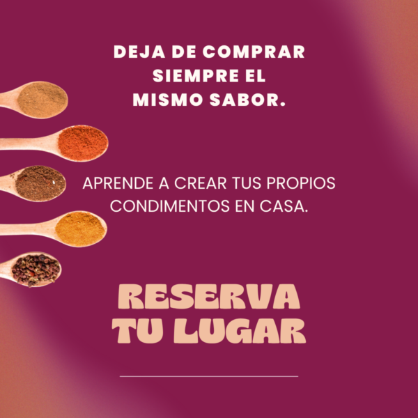 Crea tus propios condimentos caseros