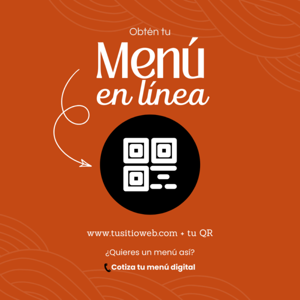 Menú digital + QR