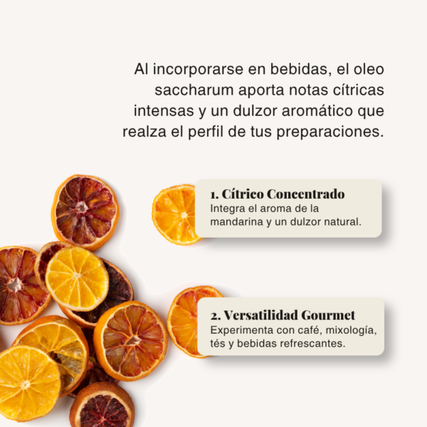 Mandarin Oleo Saccharum | Elixir Cítrico de Mandarina · 25 ml